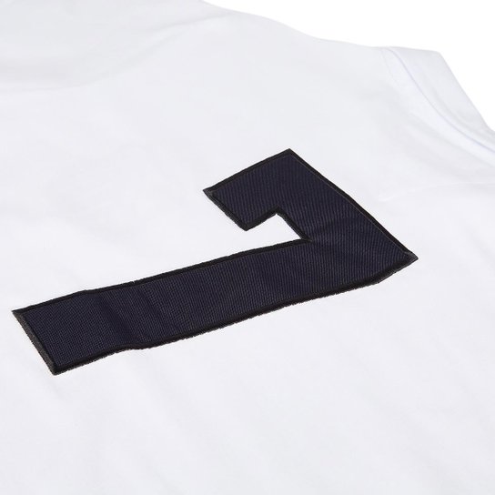 Camisa Santos Retrô 1962 Número 7 Costas Masculina