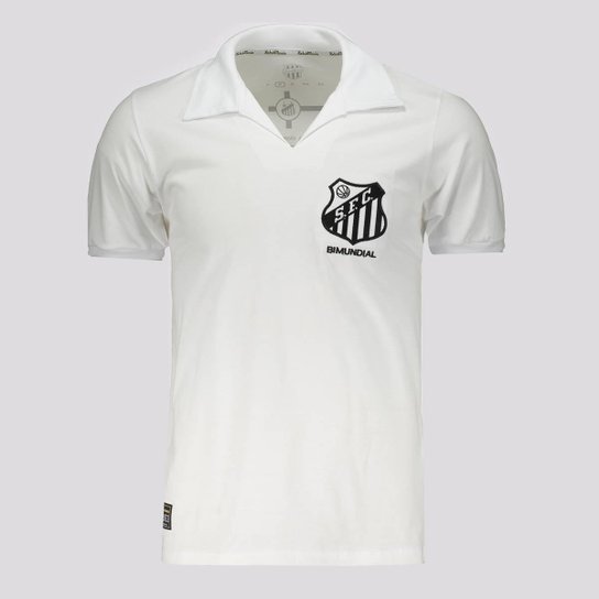Camisa Santos Retrô 1963 Bi Mundial