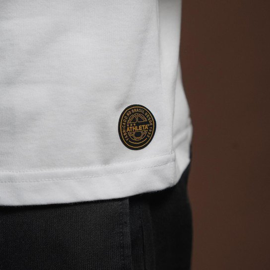 Camisa Santos Retrô 1969 Milésimo Gol Pelé Masculina