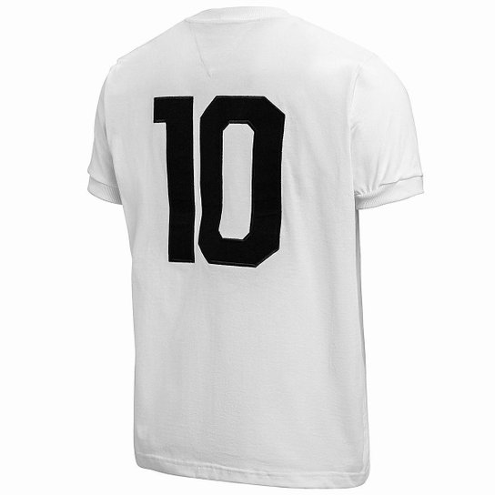 Camisa Santos Retrô 1969 Milésimo Gol Pelé Masculina