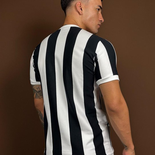 Camisa Santos Retrô 1984 Listrada Masculina