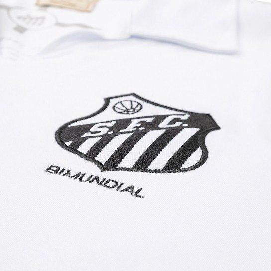 Camisa Santos Retrô Bicampeão 62/63