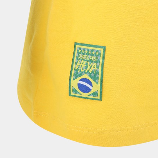 Camisa Santos RetrôMania Canarinho Feminina