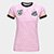 Camisa Santos Trothem Feminina - Rosa+Preto
