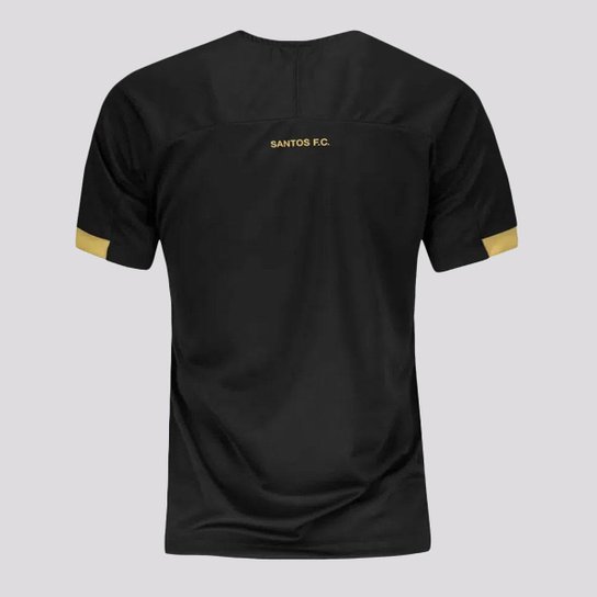 Camisa Santos User Infantil Preta