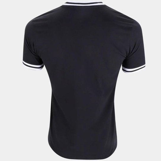 Camisa Santos Vintage Preta Masculina