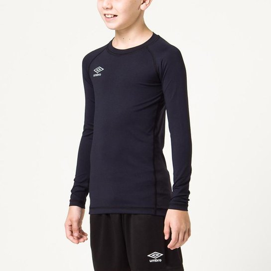 Camisa Ml Juvenil Umbro Térmica Twr Graphic