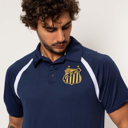 Camisa Torcedor Polo Oficial Santos