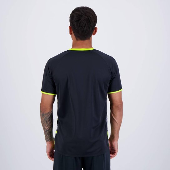 Camisa Umbro Artillery Preto e Verde
