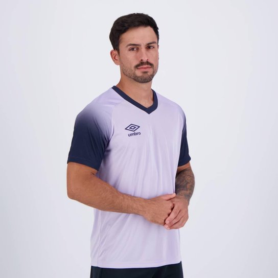 Camisa Umbro Baller Lilas e Marinho
