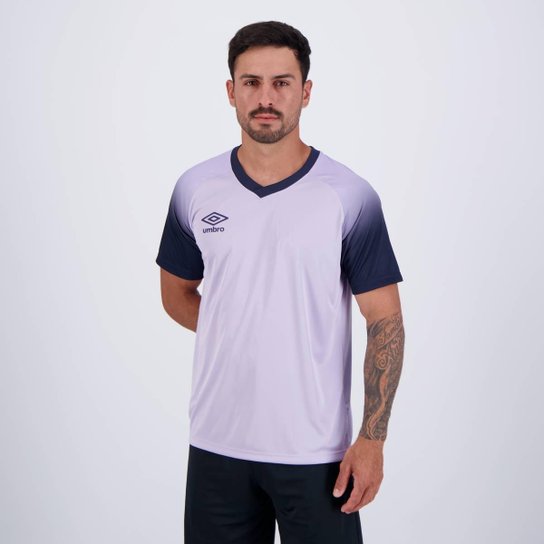 Camisa Umbro Baller Lilas e Marinho