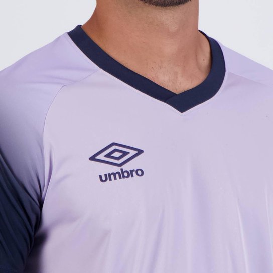 Camisa Umbro Baller Lilas e Marinho