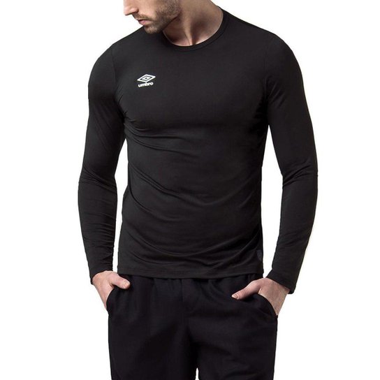 Camisa Umbro Basic Uv Manga Longa Masculina