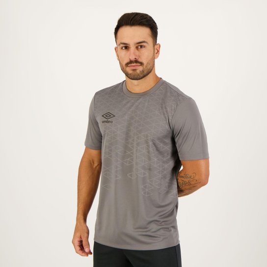 Camisa Umbro Digital Diamond Cinza