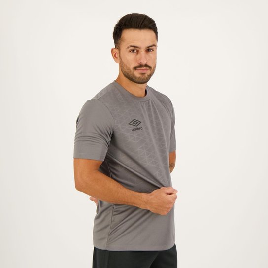 Camisa Umbro Digital Diamond Cinza