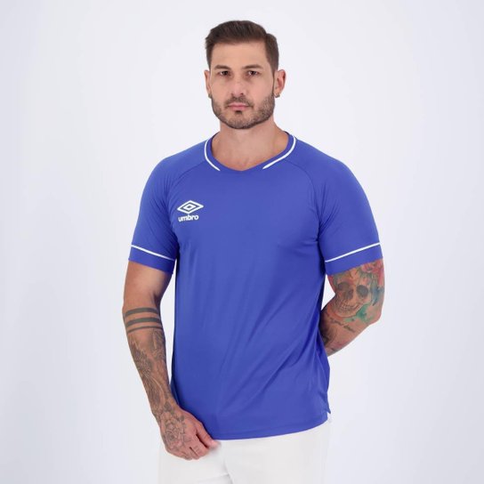 Camisa Umbro Dinamo Azul e Branca