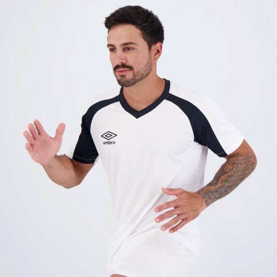 Camisa Umbro Raptor Branca e Preta