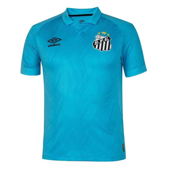 CAMISA UMBRO SANTOS EDIÇÃO ESPECIAL 2025 MASCULINO - JOGADOR N°10 - AZUL GGG