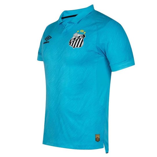 CAMISA UMBRO SANTOS EDIÇÃO ESPECIAL 2025 MASCULINO - JOGADOR N°10 - AZUL GGG