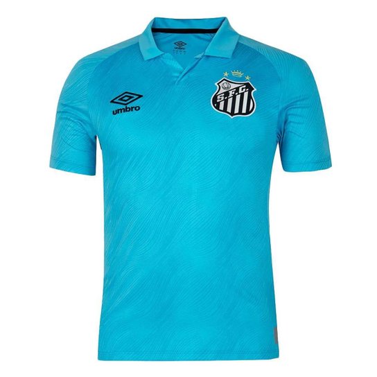 CAMISA UMBRO SANTOS EDIÇÃO ESPECIAL 2025 MASCULINO - TORCEDOR N°10 - AZUL GGG