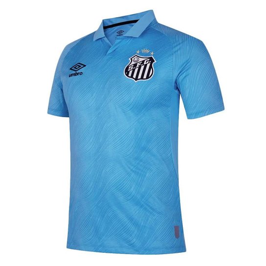 CAMISA UMBRO SANTOS EDIÇÃO ESPECIAL 2025 MASCULINO - TORCEDOR S/N - AZUL GGG