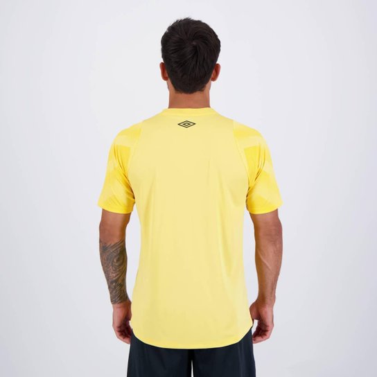Camisa Umbro Santos Goleiro 2024 Amarela