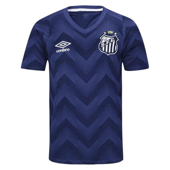Camisa Umbro Santos Goleiro 2024/25 Masculina - Marinho M