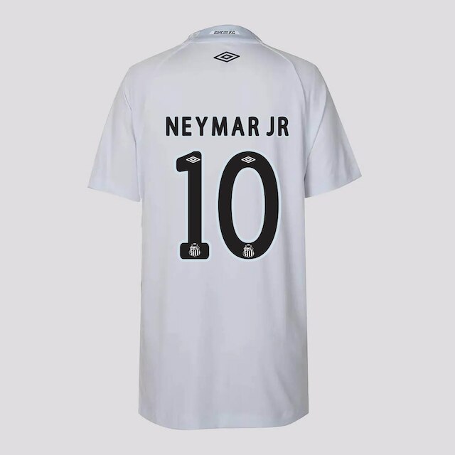 Camisa Umbro Santos I 2025 Juvenil 10 Neymar Jr