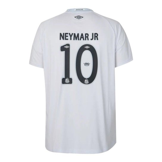 Camisa Umbro Santos I 25/26 Torcedor Neymar Nº10 Masculino