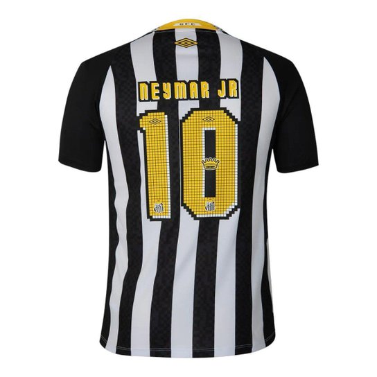 Camisa Umbro Santos II 25/26 Torcedor Neymar Nº10 Masculino