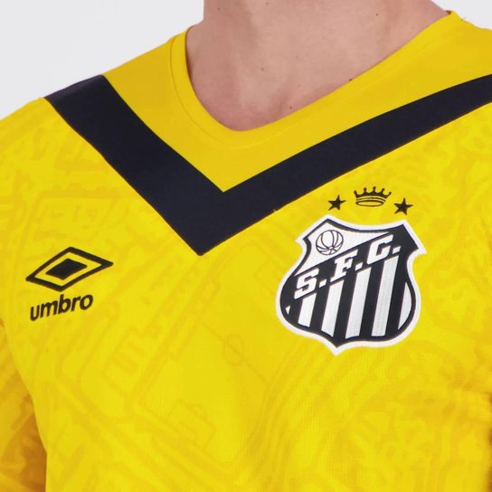Camisa Umbro Santos III 2024 10 Neymar Masculino