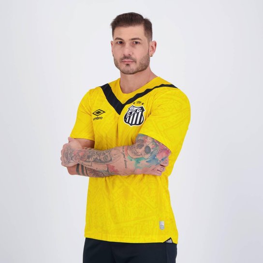 Camisa Umbro Santos III 2024 Com Número
