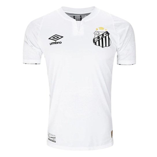 Camisa Umbro Santos Jogador I 2024/25 Masculina - Branco GG