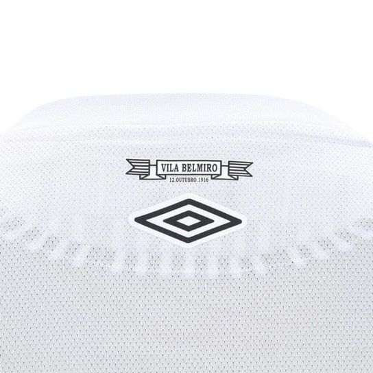 Camisa Umbro Santos Jogador I 2024/25 Masculina - Branco GG