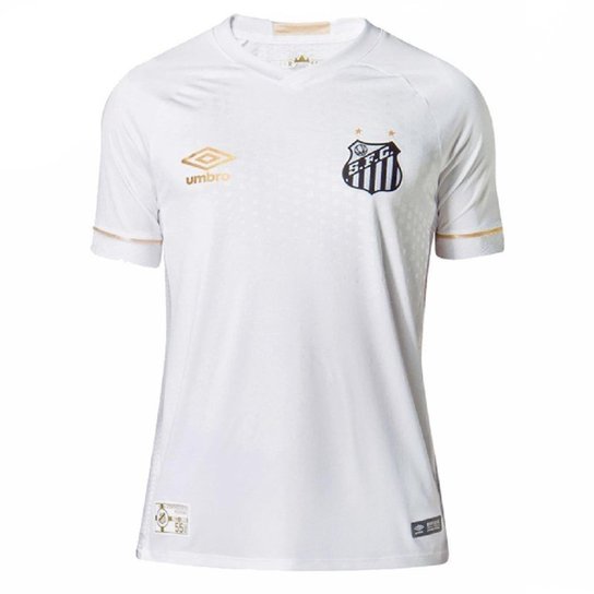 Camisa Umbro Santos OF 1 2018 Junior
