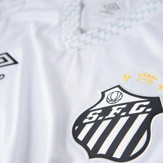 Camisa Umbro Santos Of.1 2025 Torcedor S/N Masculina