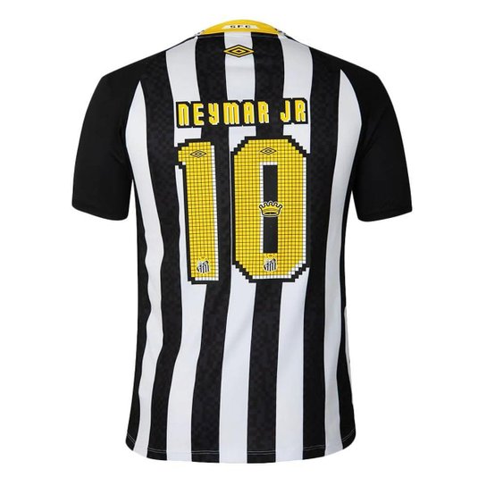 CAMISA UMBRO SANTOS OFICIAL 2 2025 MASCULINA - TORCEDOR N°10 C/N