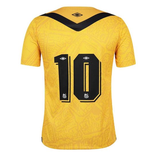 CAMISA UMBRO SANTOS OFICIAL 3 2024 MASCULINA - TORCEDOR N°10