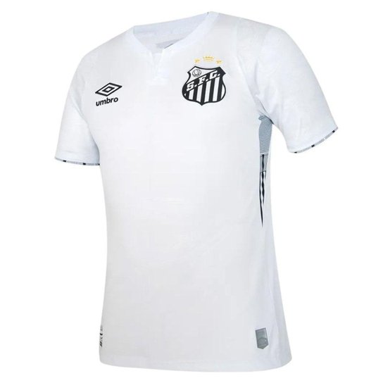 Camisa Umbro Santos Oficial I 2024/25 Masculina - Branco 2GG