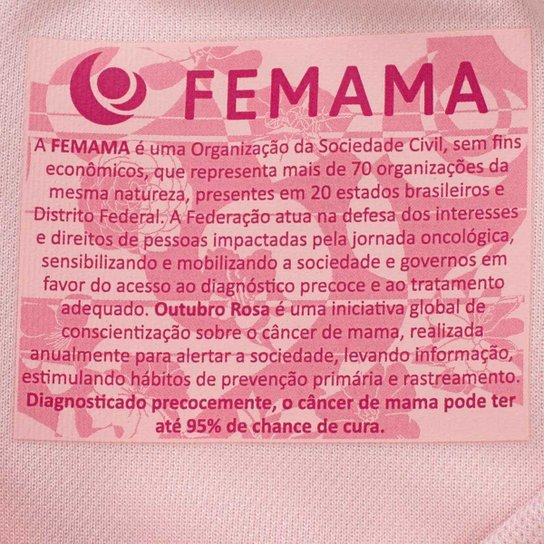 Camisa Umbro Santos Outubro 2025 Infantil