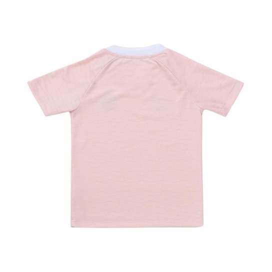 CAMISA UMBRO SANTOS OUTUBRO ROSA 2025 INFANTIL - ROSA 4