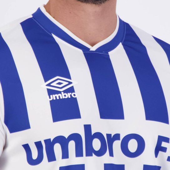 Camisa Umbro Sponsor Branca e Azul