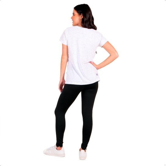 Camiseta Baby Look Santos Oficial Logo