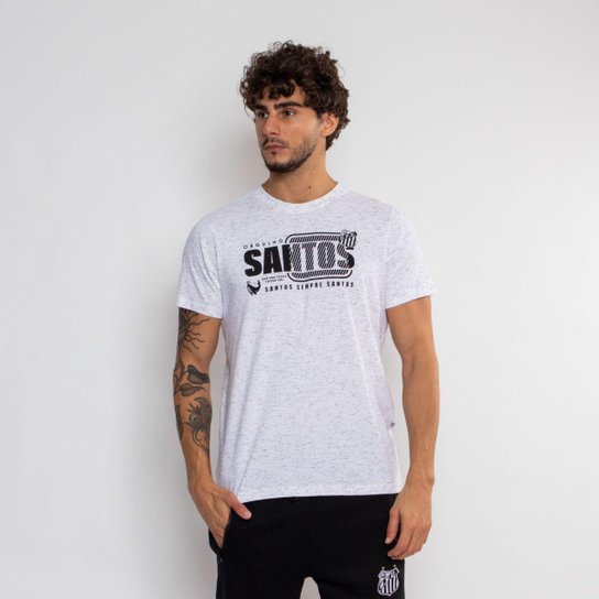 Camiseta Clássica Oficial Santos Orgulho