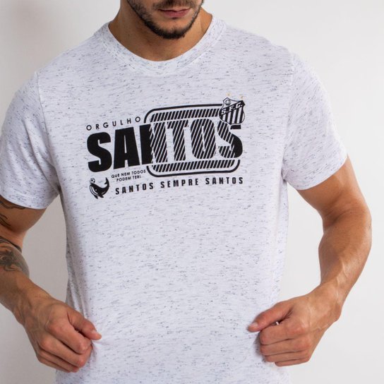 Camiseta Clássica Oficial Santos Orgulho