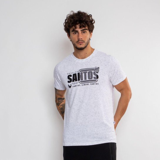 Camiseta Clássica Oficial Santos Orgulho