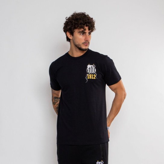 Camiseta Classica Santos Oficial Escudo 1912