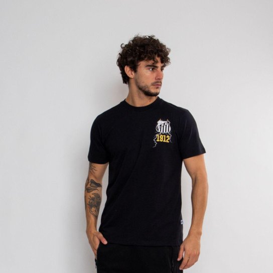 Camiseta Classica Santos Oficial Escudo 1912