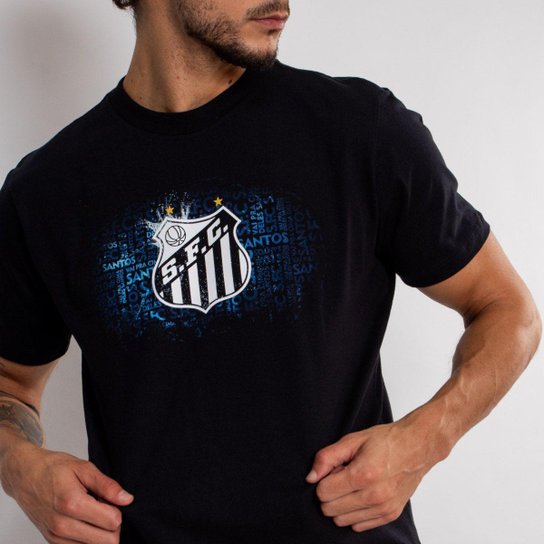 Camiseta Classica Santos Oficial Escudo