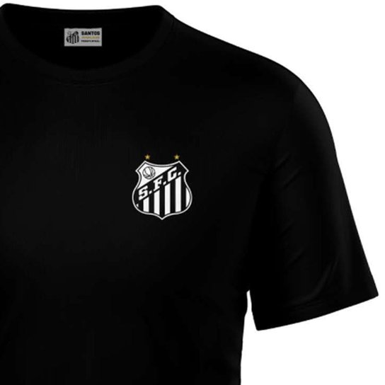 Camiseta do Santos Esportiva Poliéster Masculina